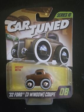 Series 10 Car Tuned '32 Ford Coupe Die-Cast Toy - Brown